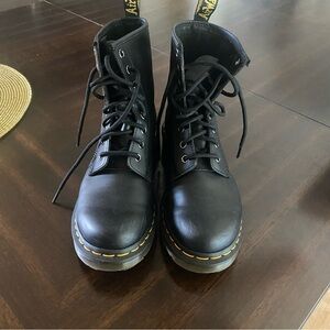 Dr. Martens Black Combat Boots